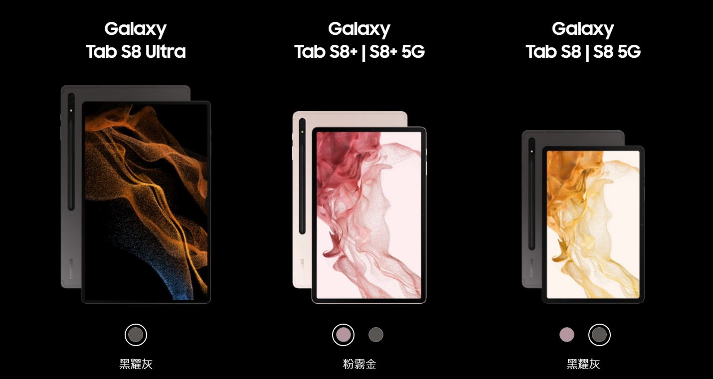 三星平板】Samsung Galaxy Tab S8！規格、售價、台灣上市時間