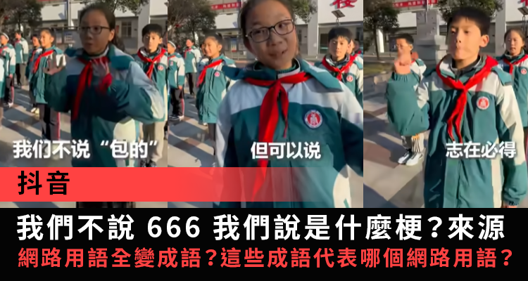 【抖音梗】「我們不說 666,我們說讚不絕口」是什麼意思?來源介紹